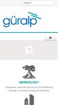 Mobile Screenshot of guralp.com